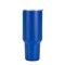 Makerflo 40 oz Powder Coated Tumbler with Sliding Splash & Leak Proof Lid and Handle Sold Separately, Ideal for Craft and Personalization (Laser Engraving, UV DTF, Epoxy, and Vinyl)